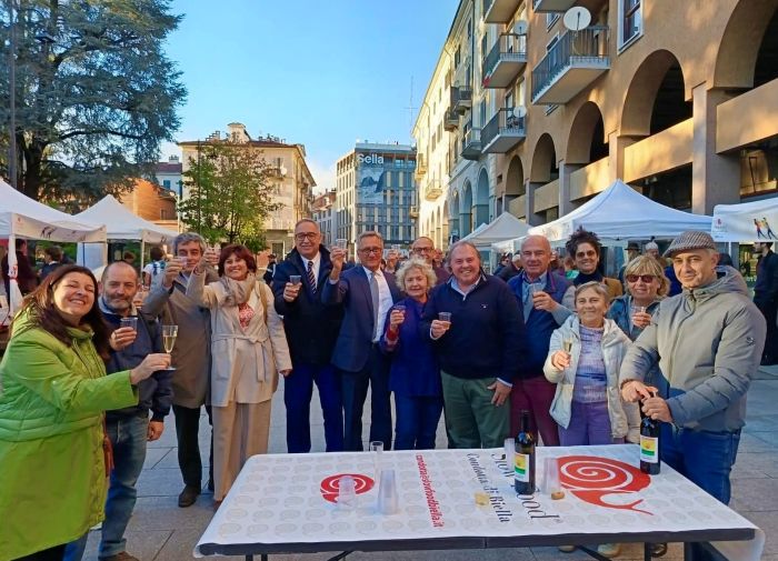 Inaugurato il Mercato Terra di Slow food a Biella