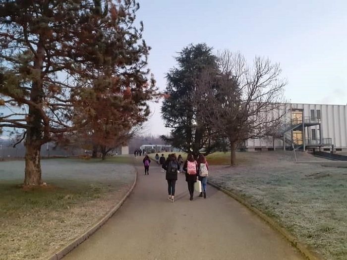 E' pronta la nuova palestra del liceo del Cossatese