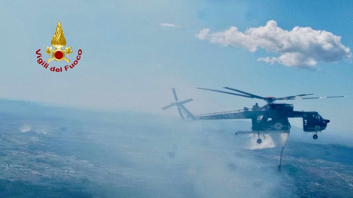 Sono ripresi gli incendi in Valsesia