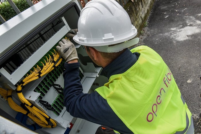 Lavori alla fibra completati a Fontanetto Po