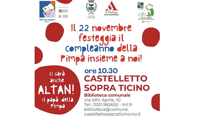 Altan il "papà" della Pimpa, ospite a Castelletto Ticino