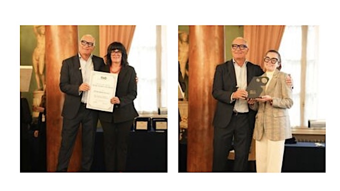 Maestri ottici, premiazione a Firenze: due riconoscimenti a Borgomanero