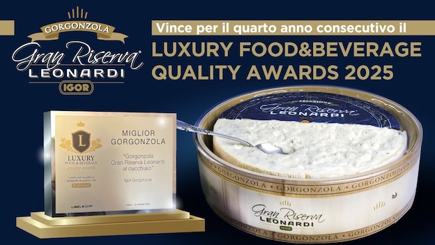 Igor Gorgonzola, riconoscimento al Luxury Food & Beverage Quality Awards