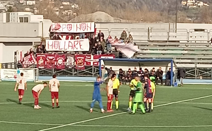 Si tinge di palloni granata la porta del Banchette Colleretto.La Juve Domo vince 8-3