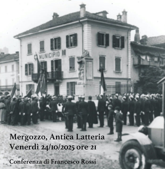 La storia dei pompieri di Mergozzo: una conferenza di Francesco Rossi 