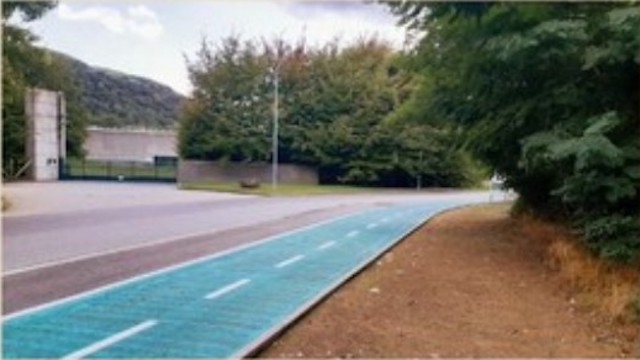 Inaugurazione pista ciclabile Ellen Nathan Loro Piana tra Quarona e Varallo