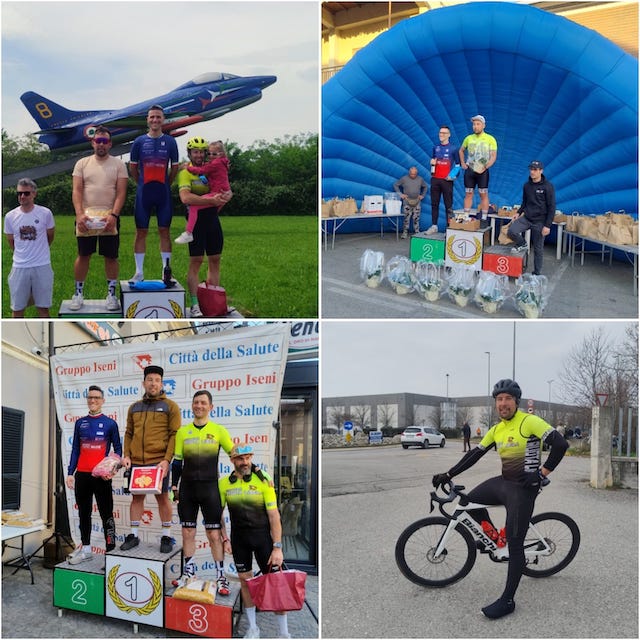 Vittorio Manini a podio nel campionato Open Piemonte 2025 di ciclismo su strada